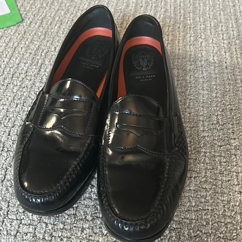 Men’s Black Cole Haan Loafers - Size 11.5